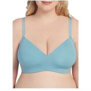 Kindly yours Women's Sustainable Wireless T-shirt Bra blue 34C
